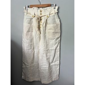 Wide Legged Pants with Tie by Anthropologie